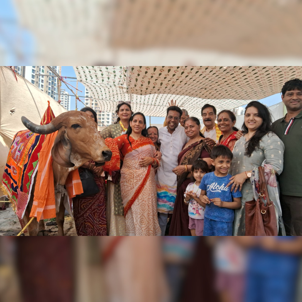 Shree Narayani Gosala Land and Cow Worship Ceremony
